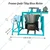 Premium Quality 130 ltr Semi-Automatic Tilting Khoya Making Machine, 5x5.5 Feet